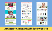 I will build autopilot amazon affiliate website store with clickbank autoblog (upto 3 pages)